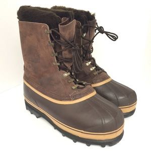 Mens Sorel Dominator Winter Heavy Boots Sz 10